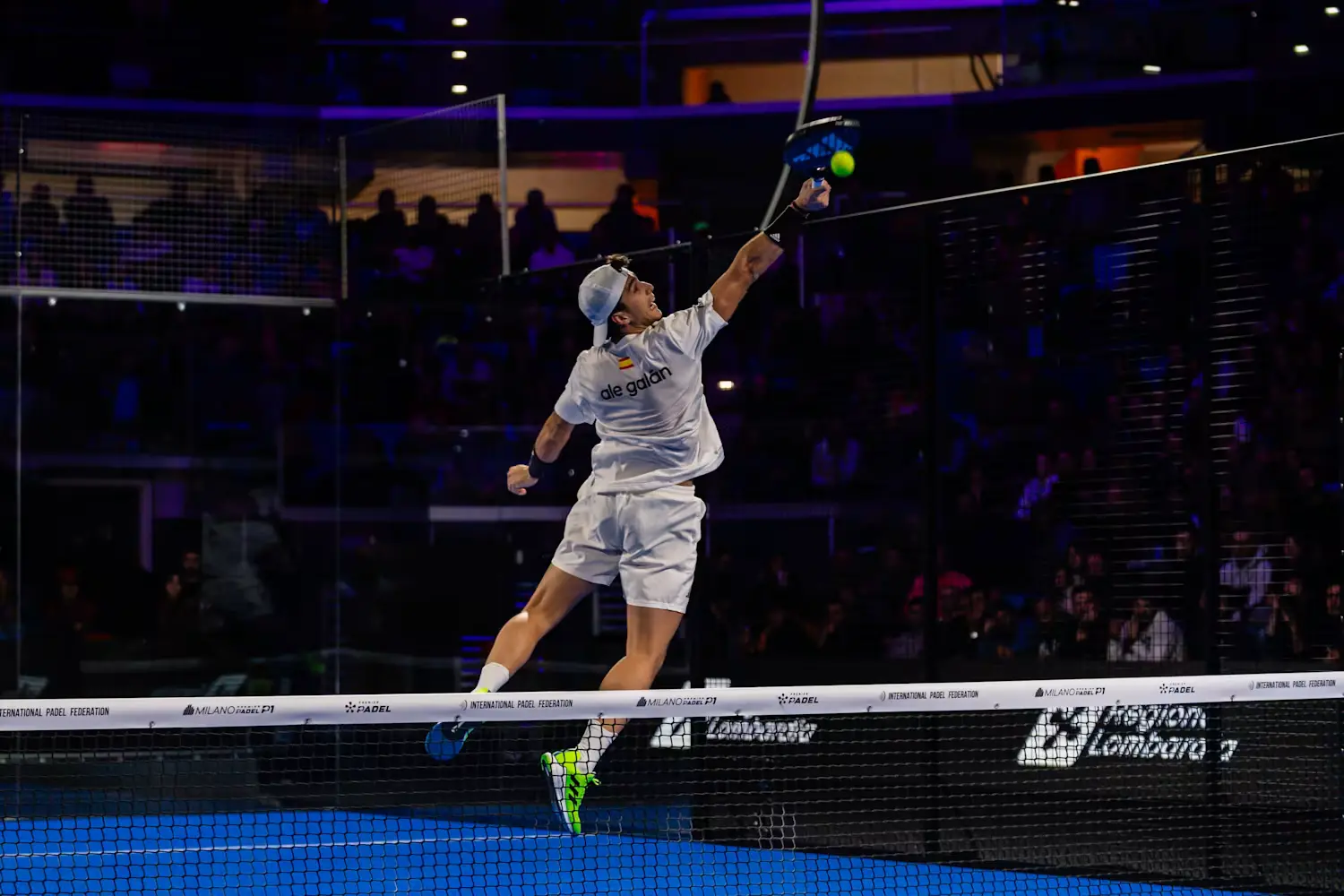 Premier Padel London action